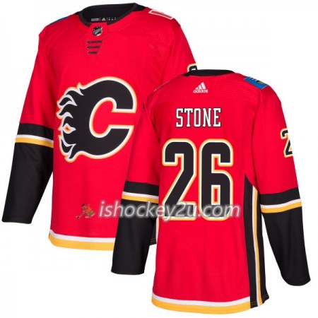 Mænd NHL Calgary Flames Trøje Michael Stone 26 Adidas 2017-2018 Rød Authentic Mænd NHL Calgary Flames Trøje Michael Stone 26 Adidas 2017-2018 Rød Authentic